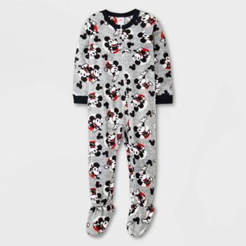 Mickey Mouse & Friends Toddler Boys' Mickey Mouse Wearable Blanket - Black