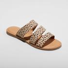 Women's Sammi Microsuede Slide Sandals - Universal Thread Brown