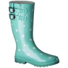 No Brand Women's Novel Dot Rain Boot -