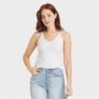 Women's Slim Fit Camisole - Universal Thread White