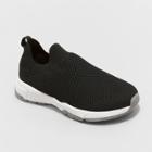 Boys' Kylo Slip-on Mesh Apparel Sneakers - Cat & Jack Black/white