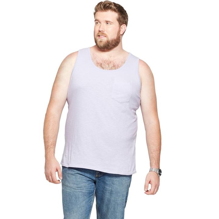 Target Men's Regular Fit Tank Top - Goodfellow & Co Lavender Water