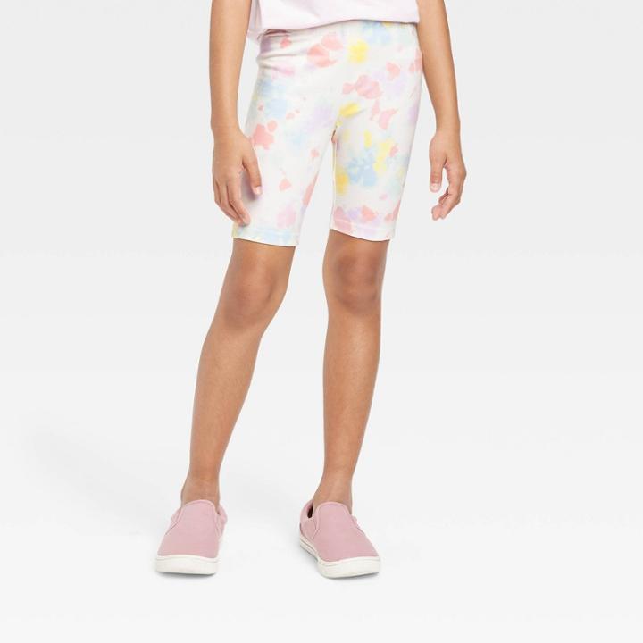 Girls' Bike Shorts - Cat & Jack White Cream