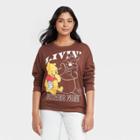 Women's Winnie The Pooh Livin' Graphic Sweatshirt - Brown