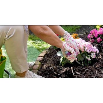 3pk Floral Print Garden Gloves - Small - Ultimate Innovations