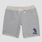 Junk Food Boys' Mickey Mouse Lounge Shorts - Heather Gray
