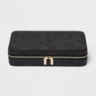 Large Zippered Case - A New Day Black