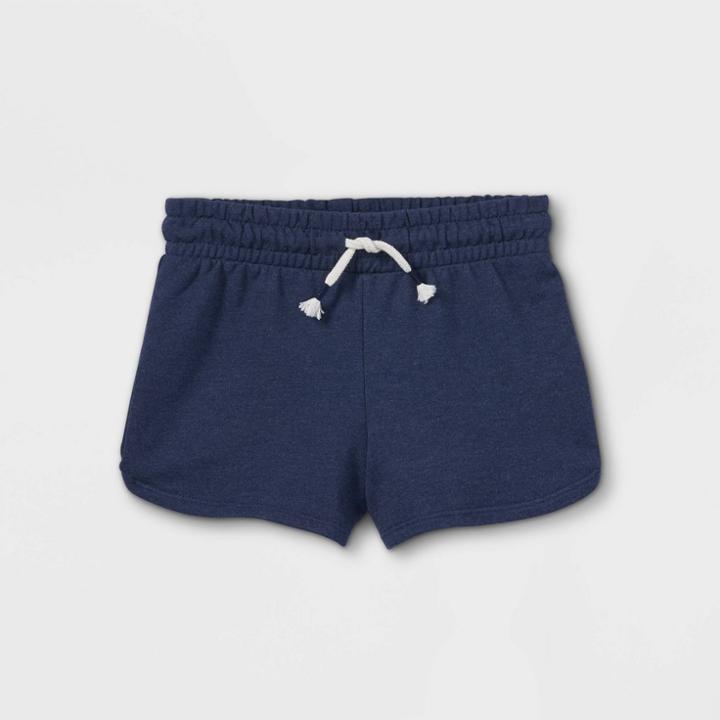 Girls' Knit Pull-on Shorts - Cat & Jack Navy Blue