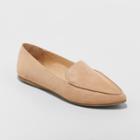 Women's Micah Wide Width Pointy Toe Loafers - A New Day Leopard 9w,
