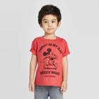 Toddler Boys' Disney Mickey Mouse T-shirt - Red