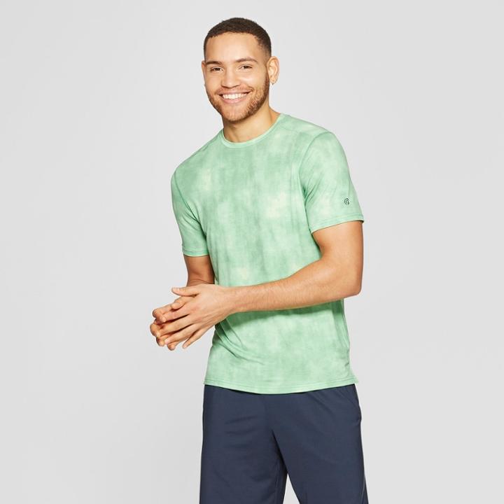 Men's Running T-shirt - C9 Champion Green Confection