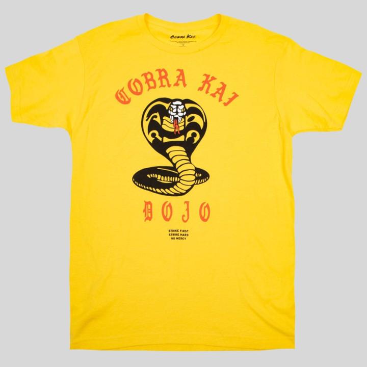 Men's Cobra Kai Short Sleeve Graphic T-shirt - Yellow