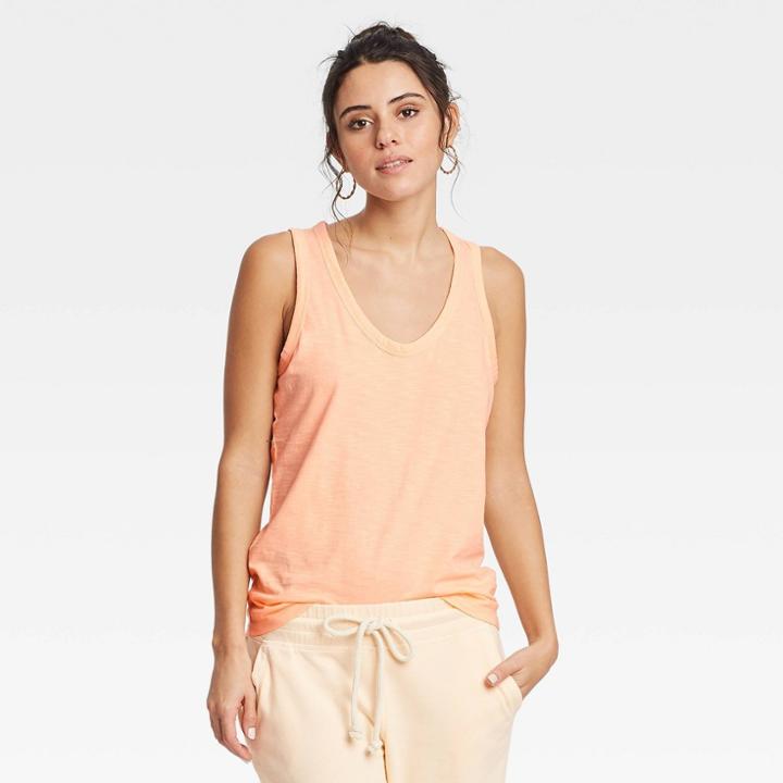 Women's Tank Top - Universal Thread Light Orange