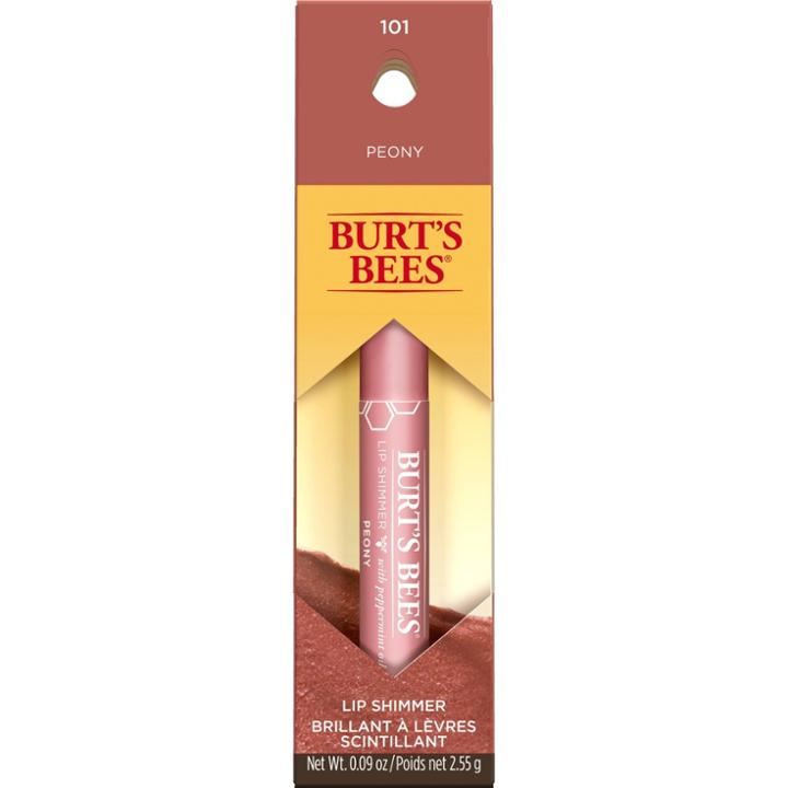 Burt's Bees Lip Shimmer - Peony Blister