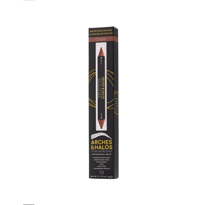 Arches & Halos Dual Ended Highlighter & Face Crayon Coco