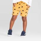Toddler Boys' Mountain Knit Pull-on Shorts - Art Class Mustard Yellow 18m, Toddler Boy's