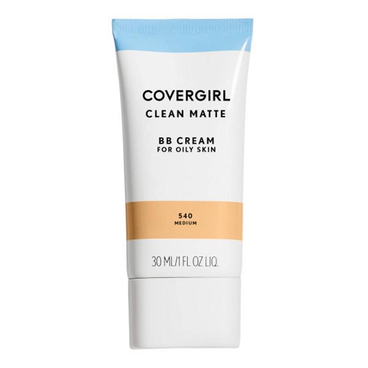 Covergirl Clean Matte Bb Cream 540 Medium 1 Fl Oz, Adult Unisex