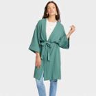 Women's Cotton Gauze Textured Duster - Universal Thread