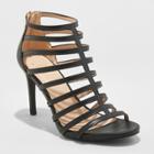 Women's Charlene Caged Heel Pumps - A New Day Black