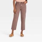 Women's Super-high Rise Vintage Straight Jeans - Universal Thread Rust
