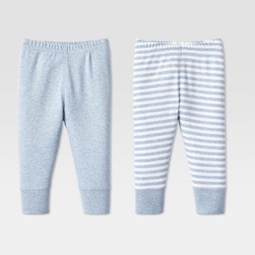Lamaze Baby Boys' Organic Cotton 2pk Pants - Blue