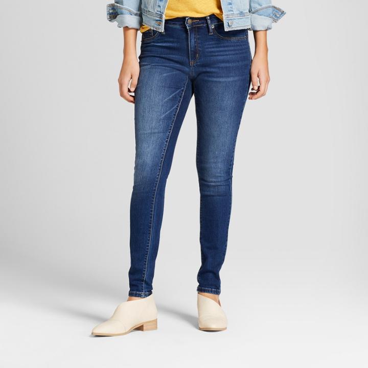 Women's Mid-rise Jeggings - Universal Thread Dark Wash