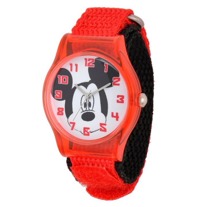 Boys' Disney Mickey Mouse Plastic Watch - Red