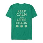 Fifth Sun Men's Keep Calm Short Sleeve Graphic T-shirt - Green