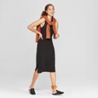 Women's Sleeveless Knit Maxi Dress - A New Day Black