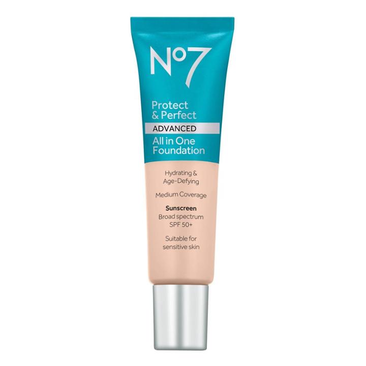 No7 Protect & Perfect Advanced All In One Foundation Cool Beige Spf
