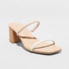 Women's Cris Pumps - A New Day Neutrals 5, Multicolor Neutrals