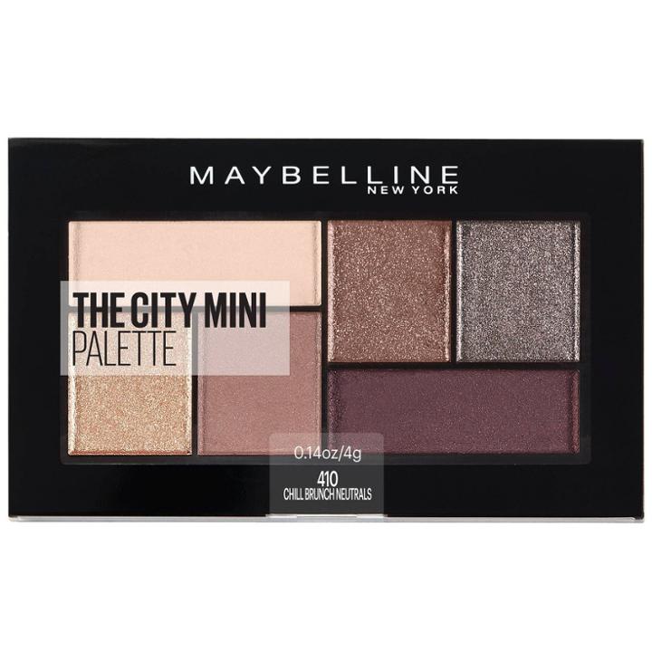 Maybelline City Mini Eyeshadow Palette - Chill Brunch Neutrals