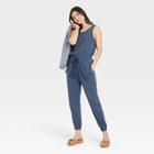 Women's Knit Jumpsuit - Universal Thread Dark Blue