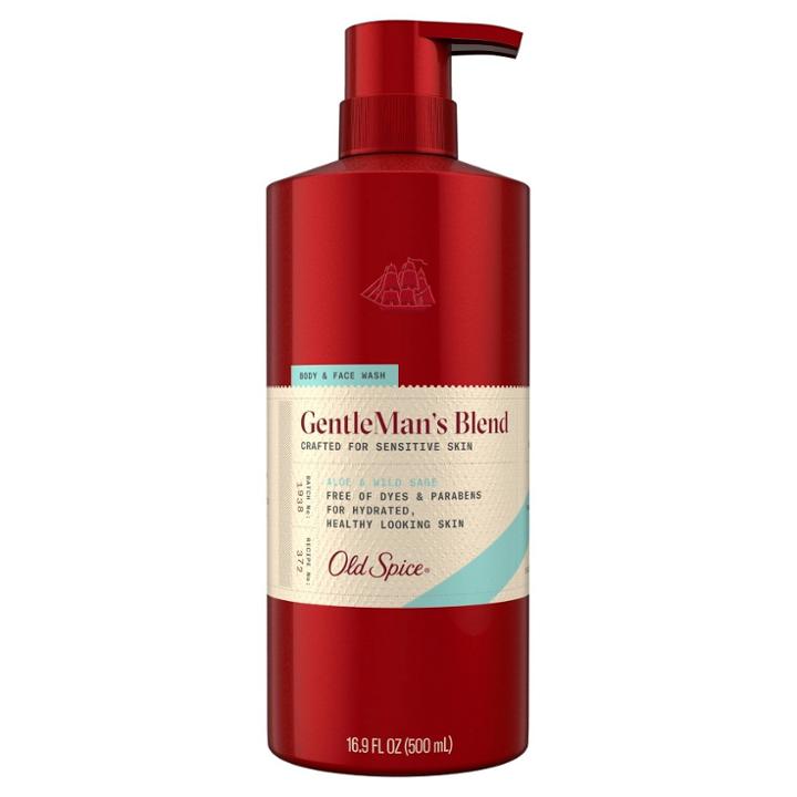Old Spice Gentle Mens Aloe And Wild Sage Body Washes