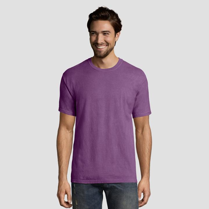 Petitehanes 1901 Men's Short Sleeve T-shirt - Raisin