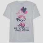 Men's Minnie Mouse Short Sleeve Graphic T-shirt - Blue