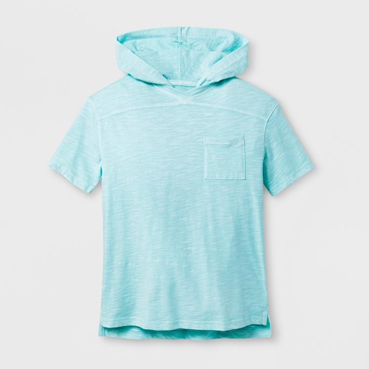 Boys' Short Sleeve T-shirt - Cat & Jack Aqua