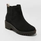Women's Taci Pull-on Ankle Boots - Universal Thread Black