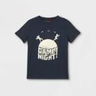 Boys' 'game Night' Short Sleeve Graphic T-shirt - Cat & Jack Navy
