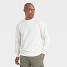 Men's Relaxed Fit Crew Neck Pocket Sweatshirt - Goodfellow & Co Ivory