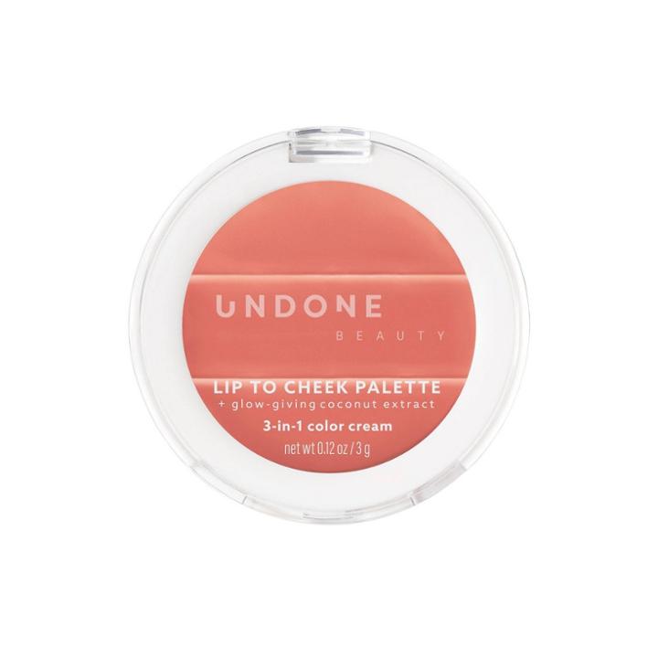 Undone Beauty Lip To Cheek 3-in-1 Cream Tint - Flare