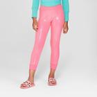 Nickelodeon Girls' Jojo Siwa Sequined Leggings - Pink
