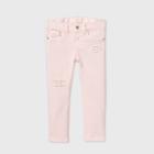 Toddler Girls' Lace Skinny Jeans - Cat & Jack Pink