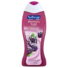 Softsoap Exfoliating Body Wash Blackberry Sugar Scrub