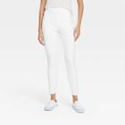 Women's High-waist Jeggings - A New Day White