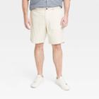 Men's Every Wear 9 Slim Fit Flat Front Chino Shorts - Goodfellow & Co Cream