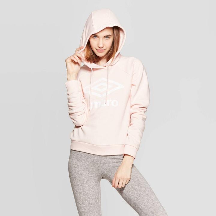Umbro Women's Cropped Logo Hoodie -