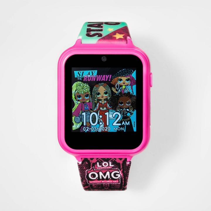 Mga Entertainment Girls' L.o.l. Surprise! Interactive Watch, Black/pink