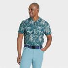 Men's Short Sleeve Palm Print Adventure T-shirt - All In Motion Turquoise