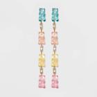 Sugarfix By Baublebar Gummy Bear Drop Earrings, Women's,